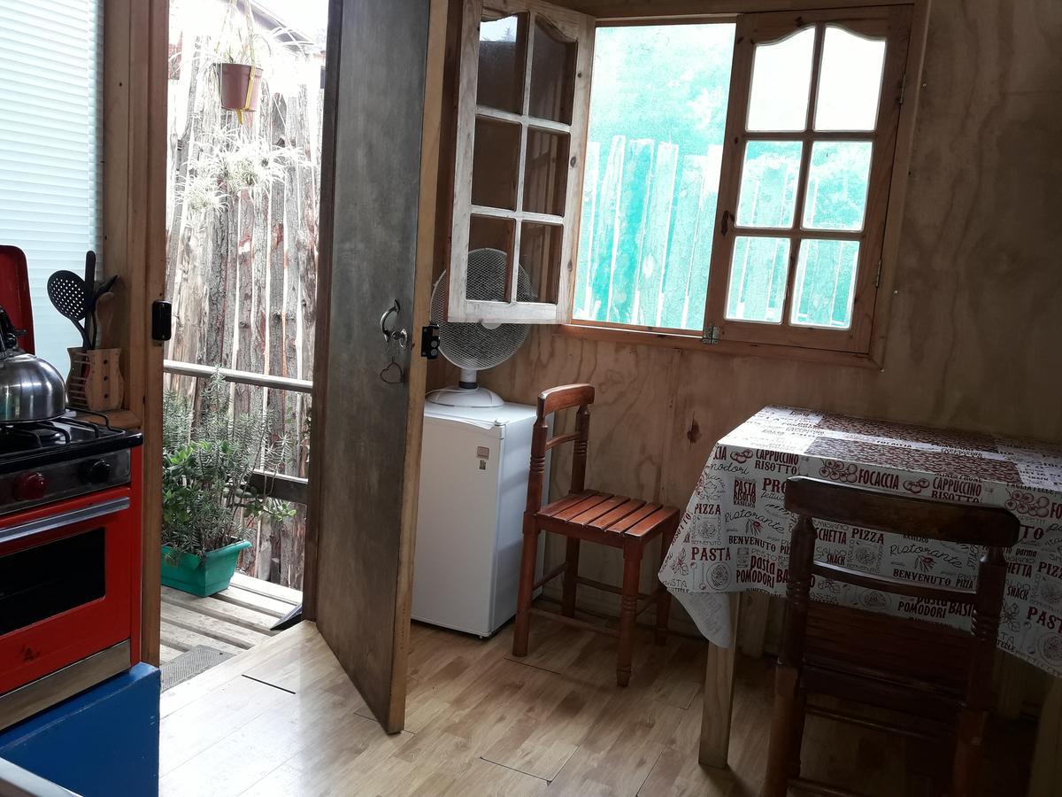 Cabanas En Casa de férias Isla Negra